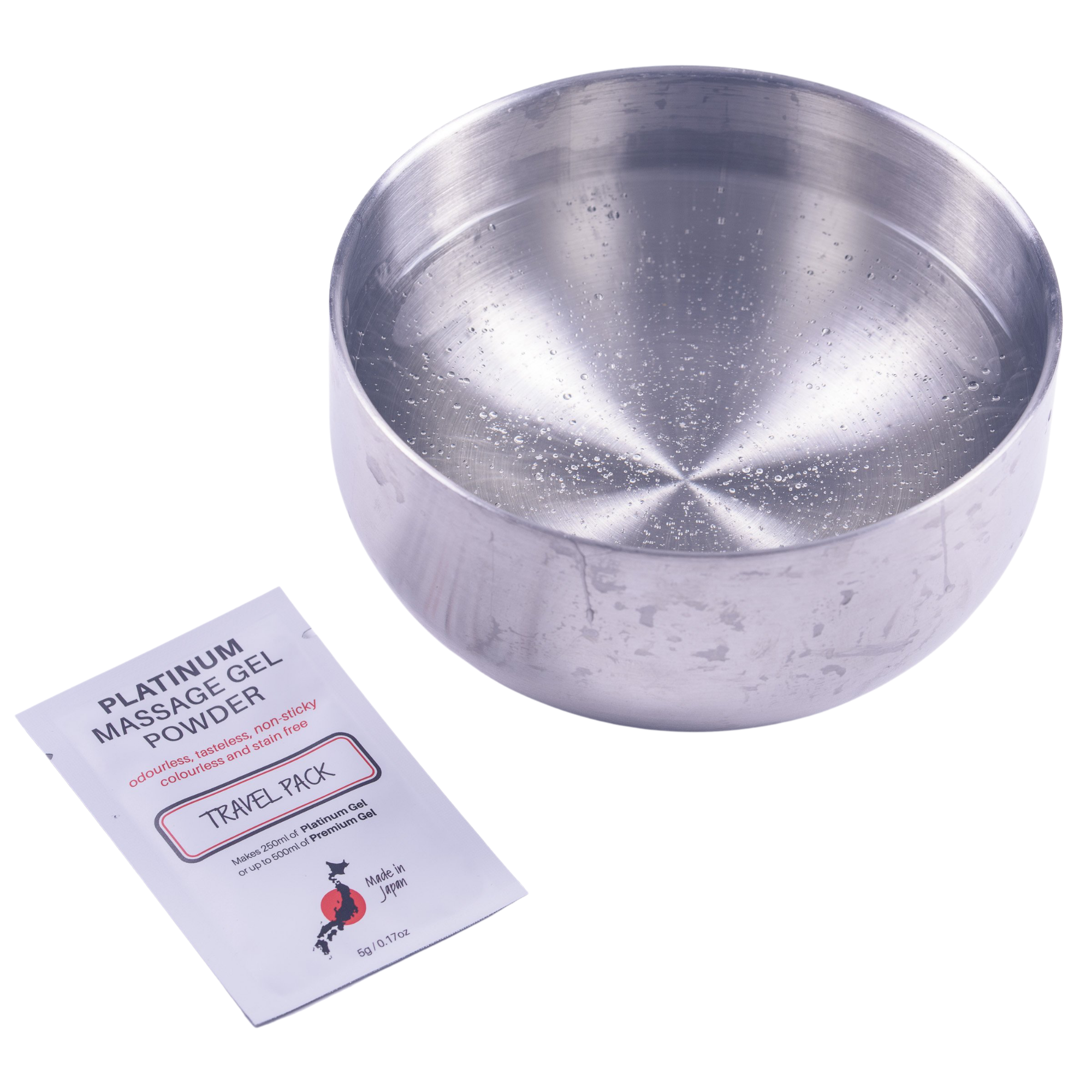 Massage bowl shaker + nuru massage powder 5g x 5